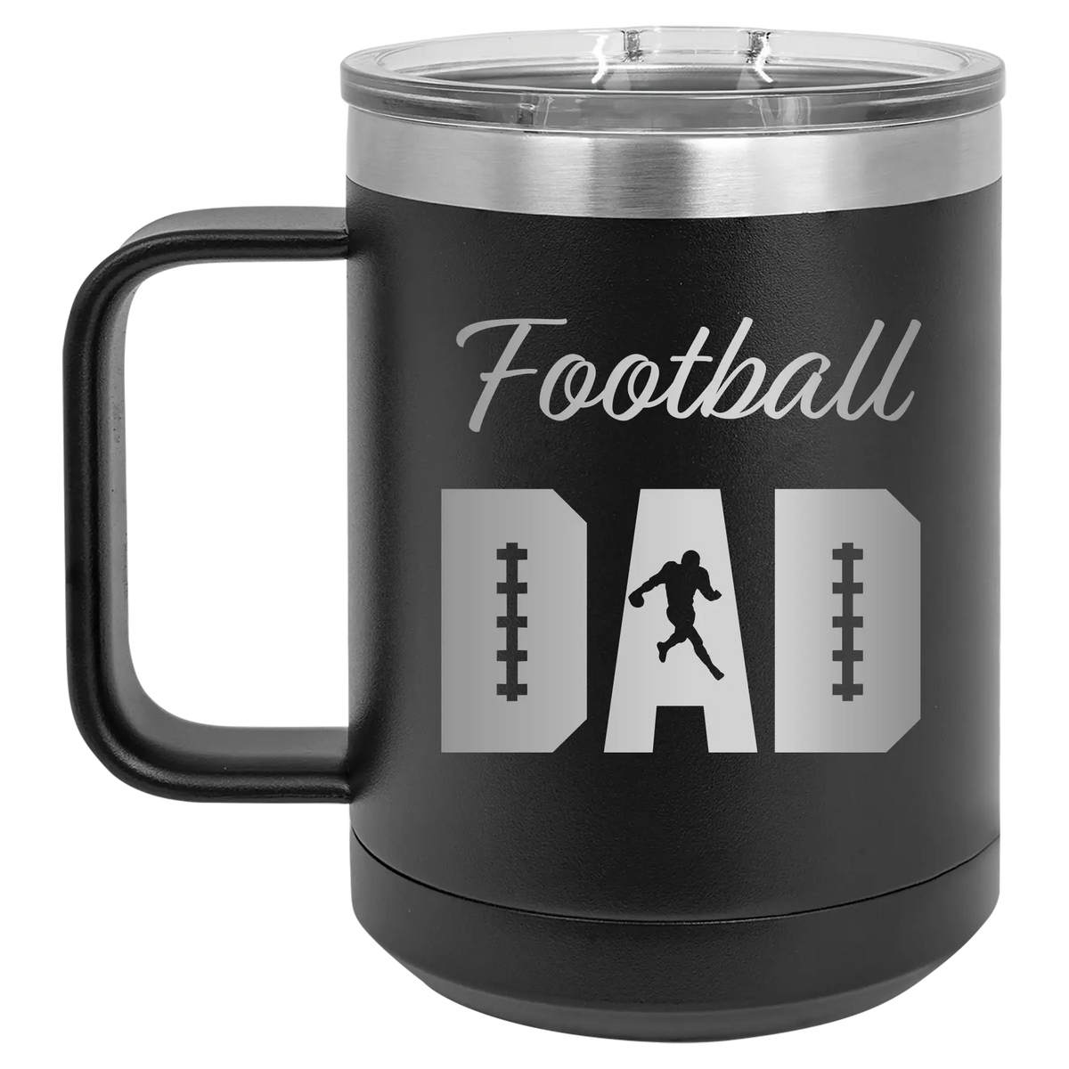 Football Dad2 15 oz Mug | Black