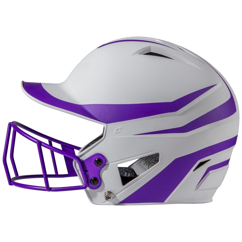 HX RISE LEGEND BATTING HELMET W/FACEMASK | BASEBALL & SOFTBALL HELMET