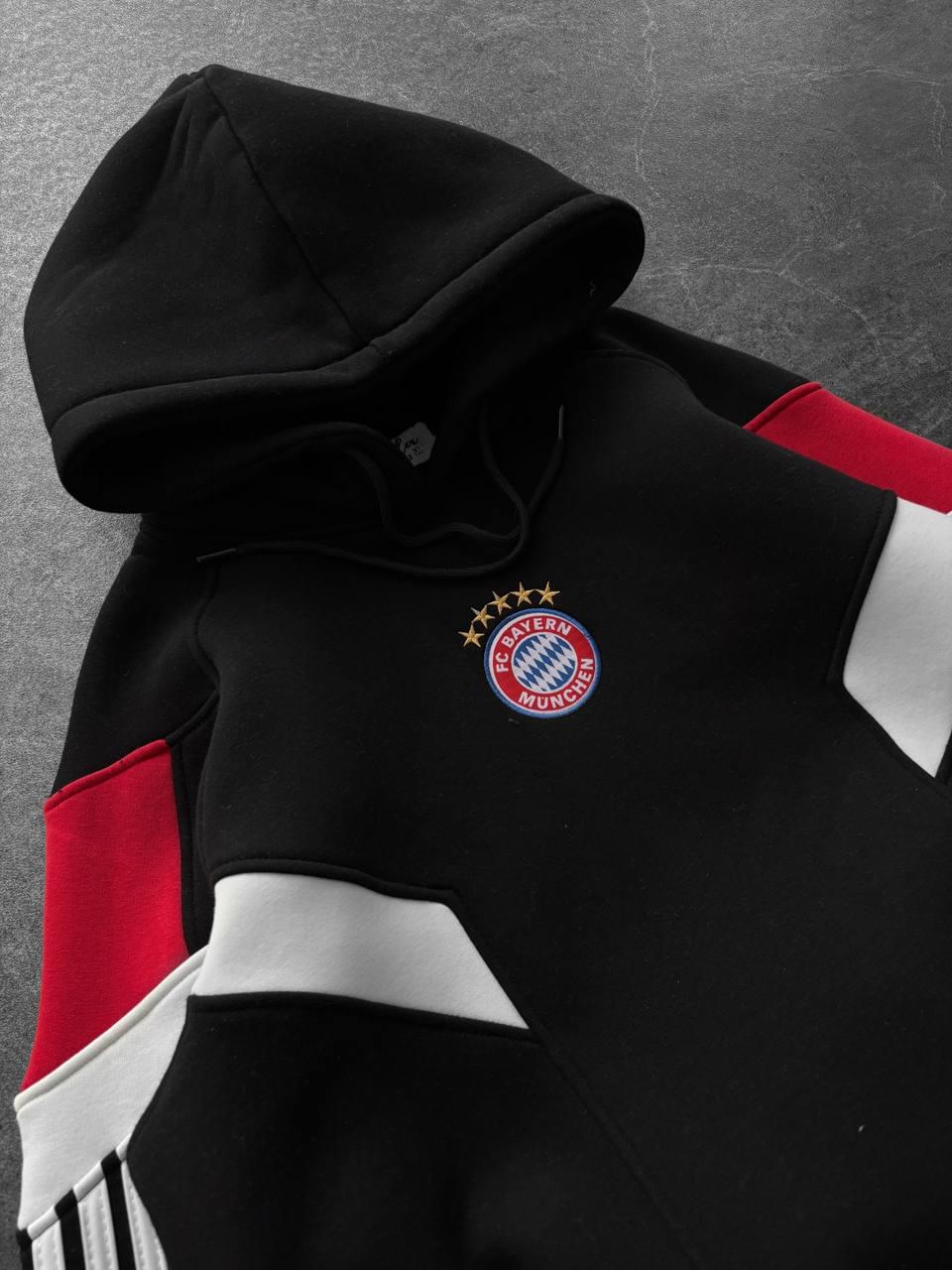 FC Bayern Munich Retro Panelled Hoodie
